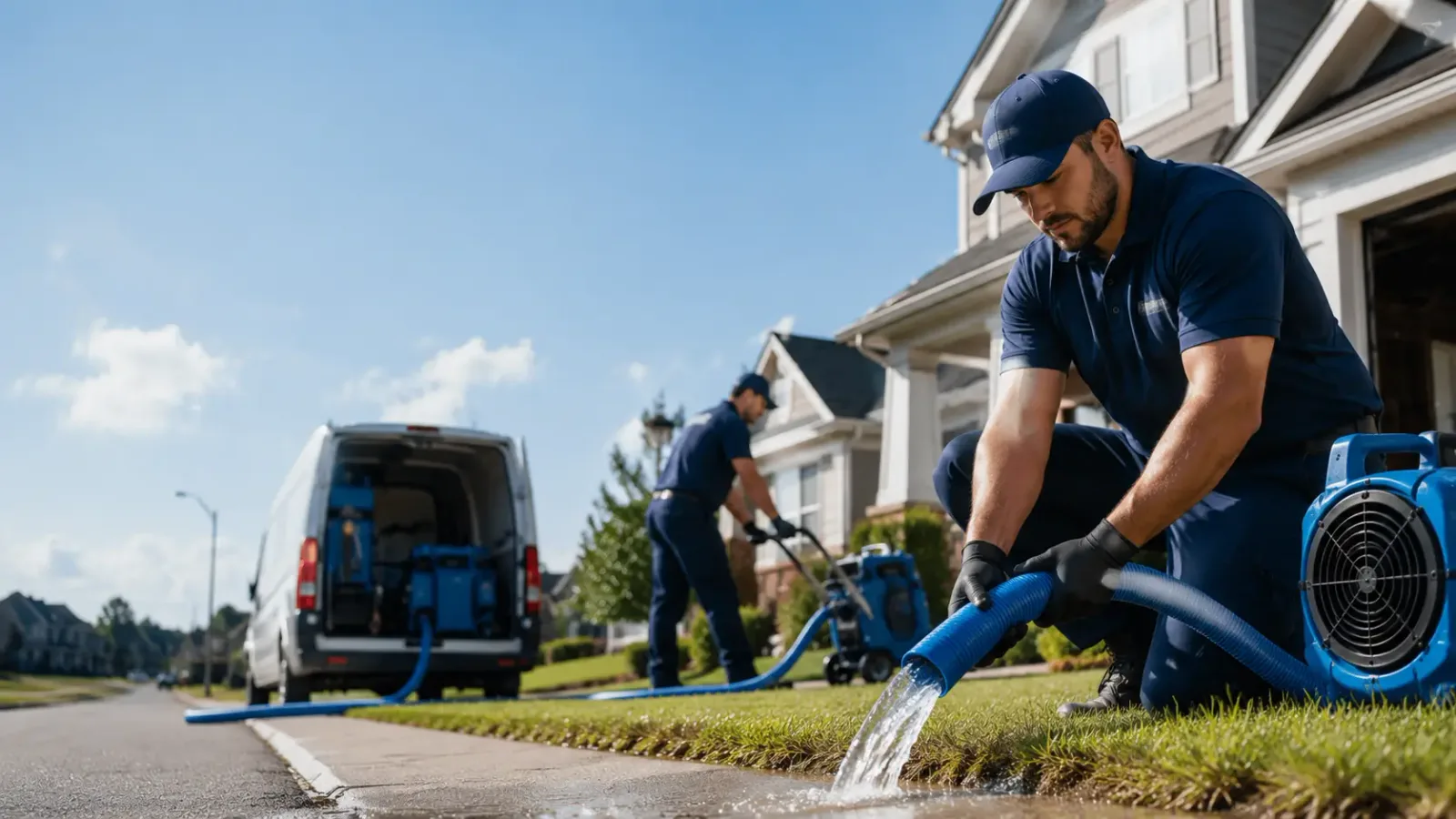 Flood Damage Restoration in Wolflake, IN